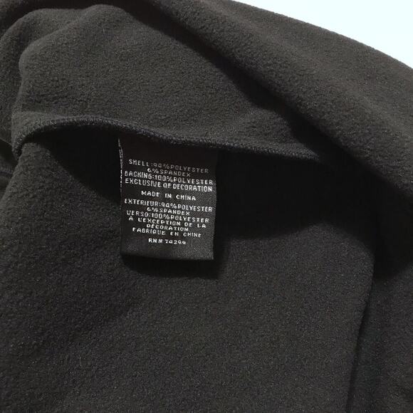 Jessica Simpson NWOT Black Softshell Trench Coat Women 1X - Picture 15 of 16